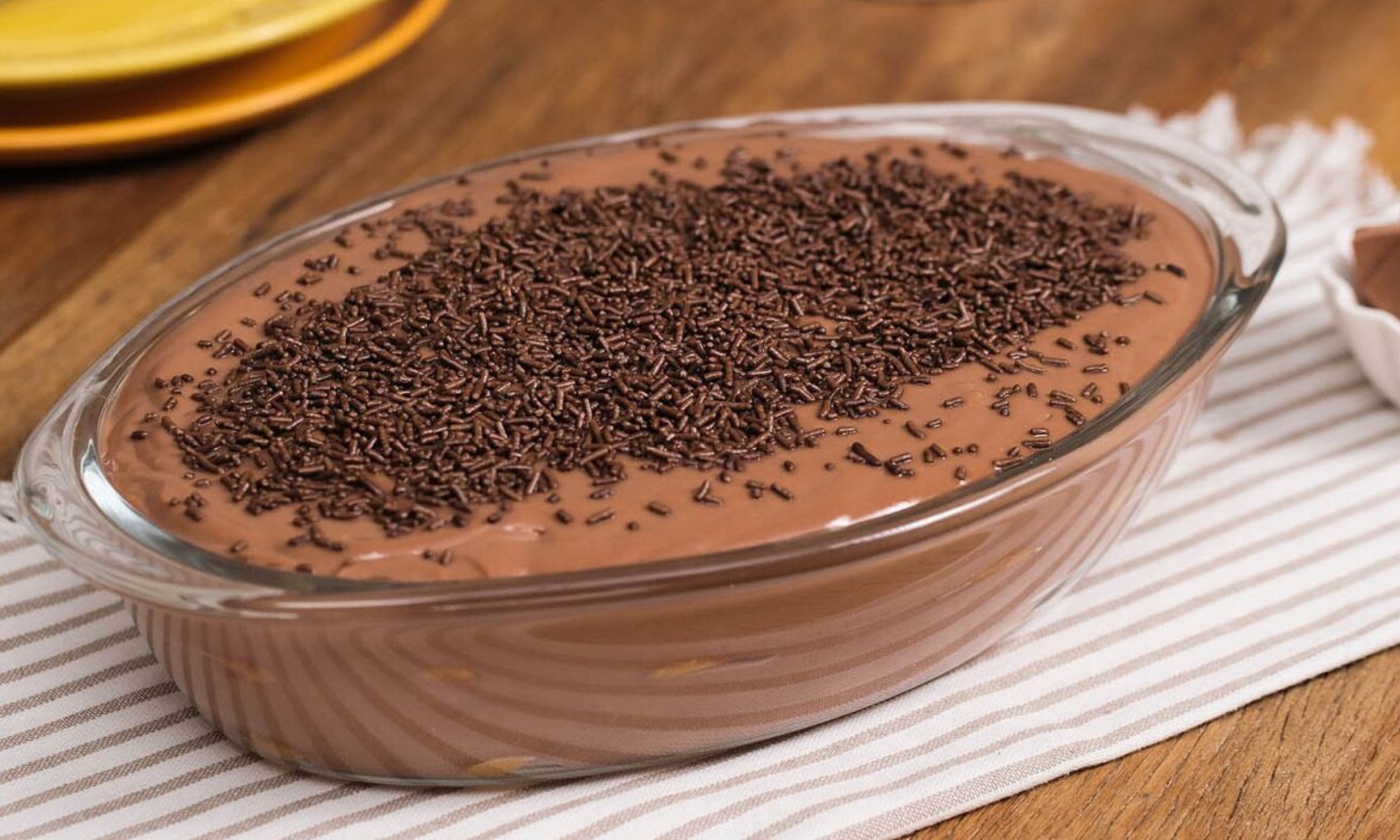 Pavê de Chocolate Cremoso