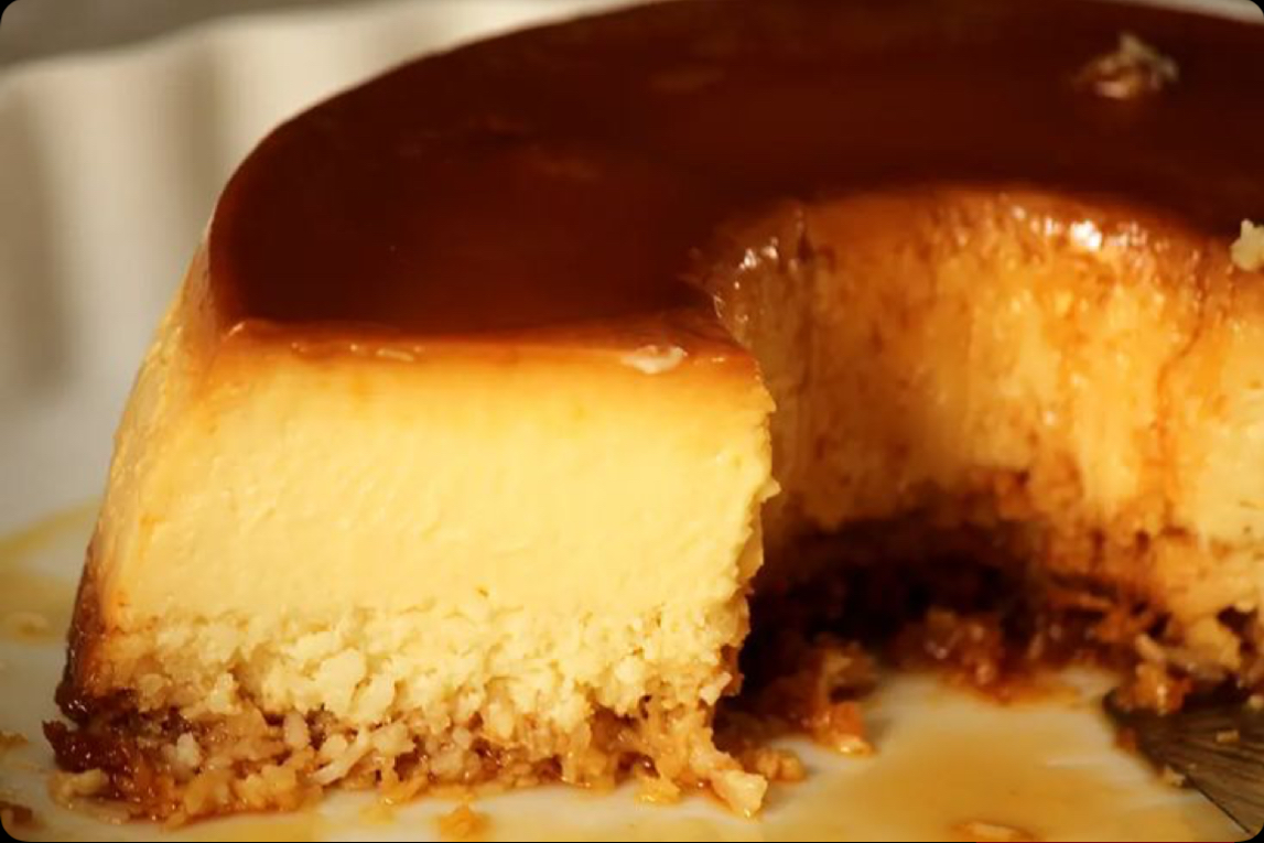 Faça esse pudim de Coco Cremoso fica Geladinho e Irresistível