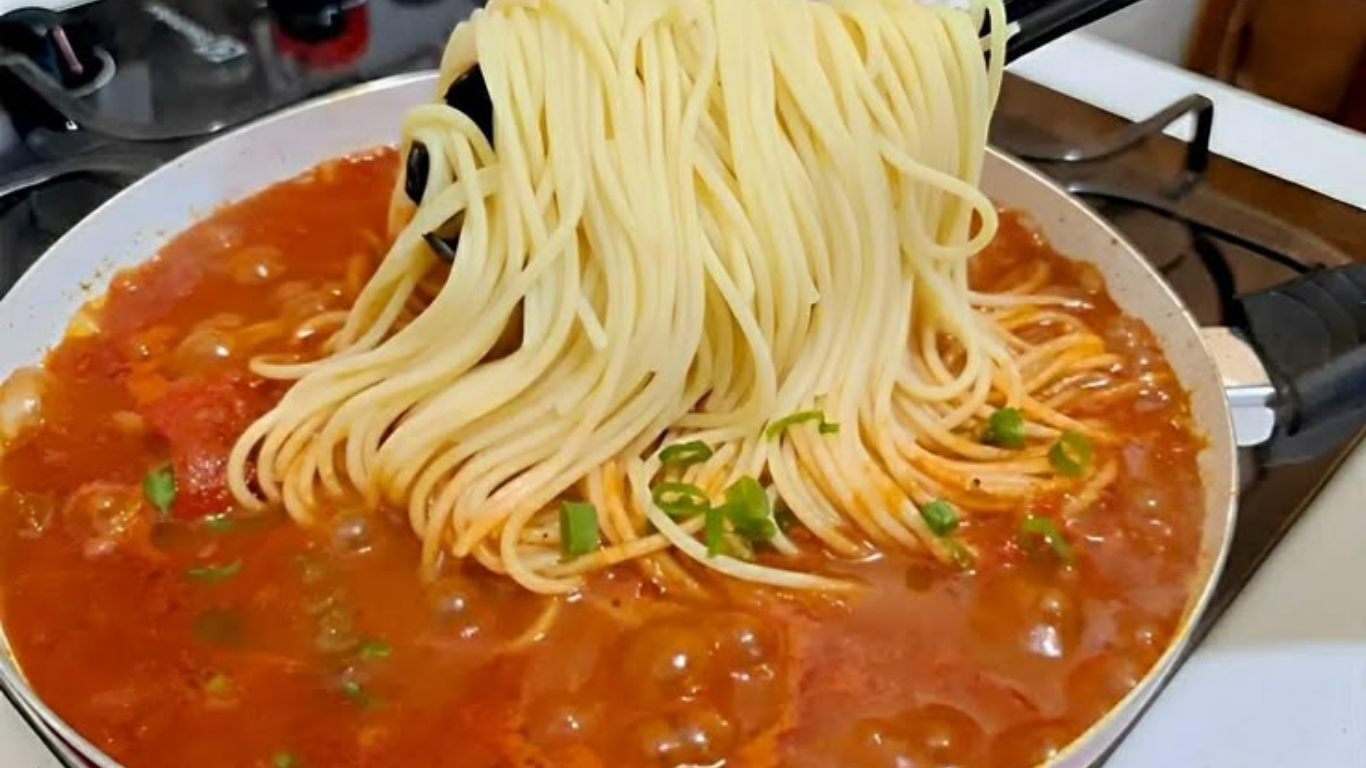 Macarrão rápido e fácil
