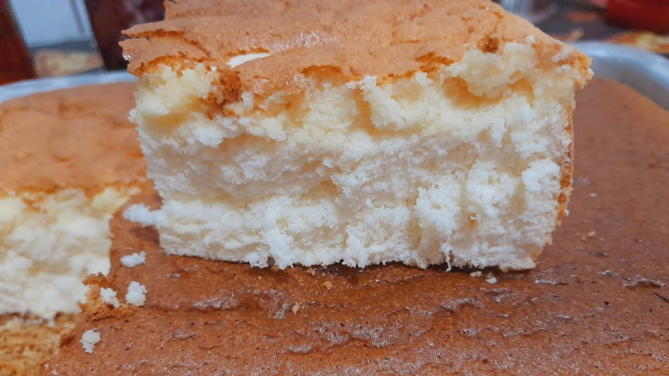 Bolo Algodão de Leite Condensado